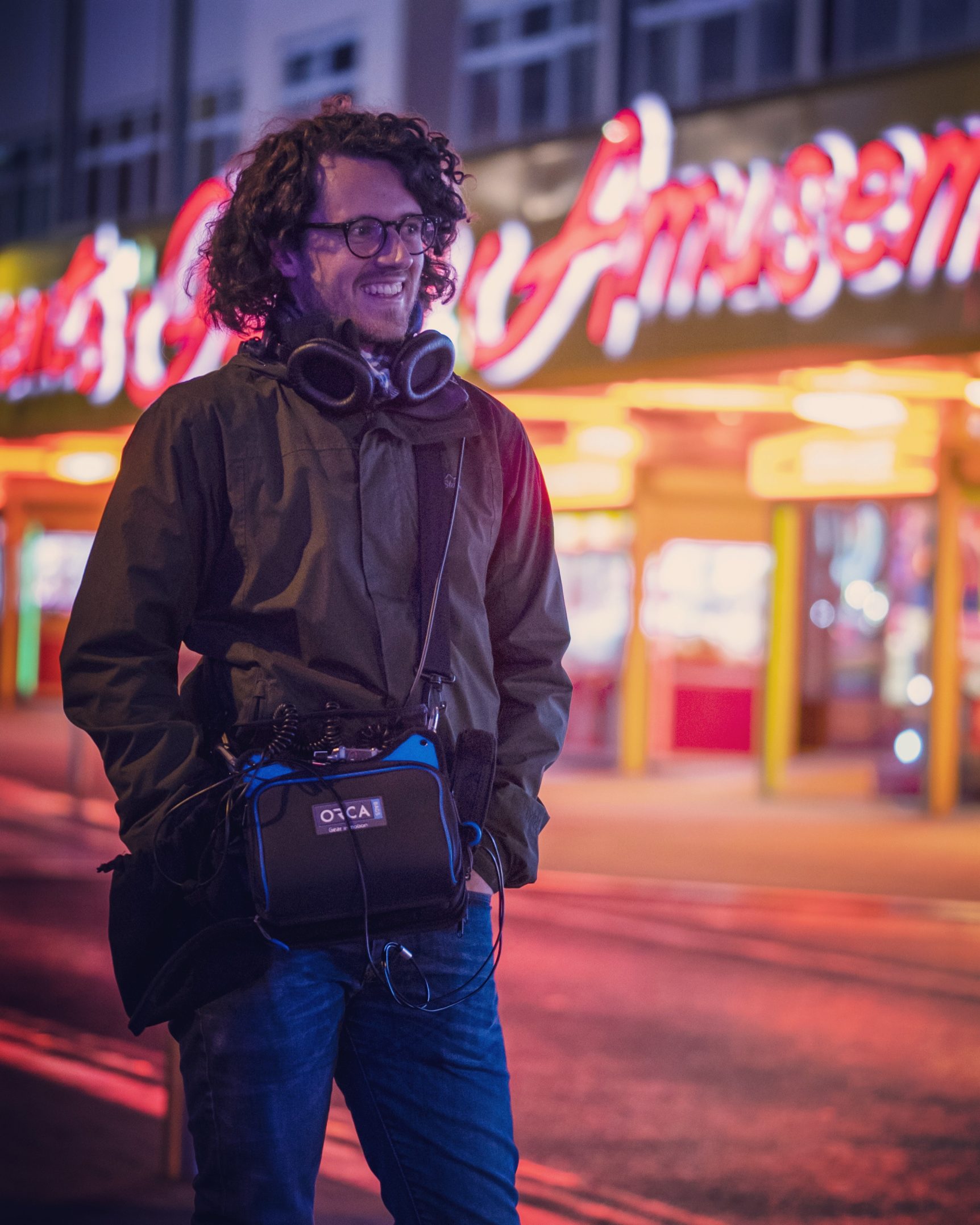 A photo of Frazer Merrick pictured outside.