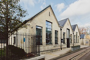The Jerome Booth Music Therapy Centre pictured from outside.