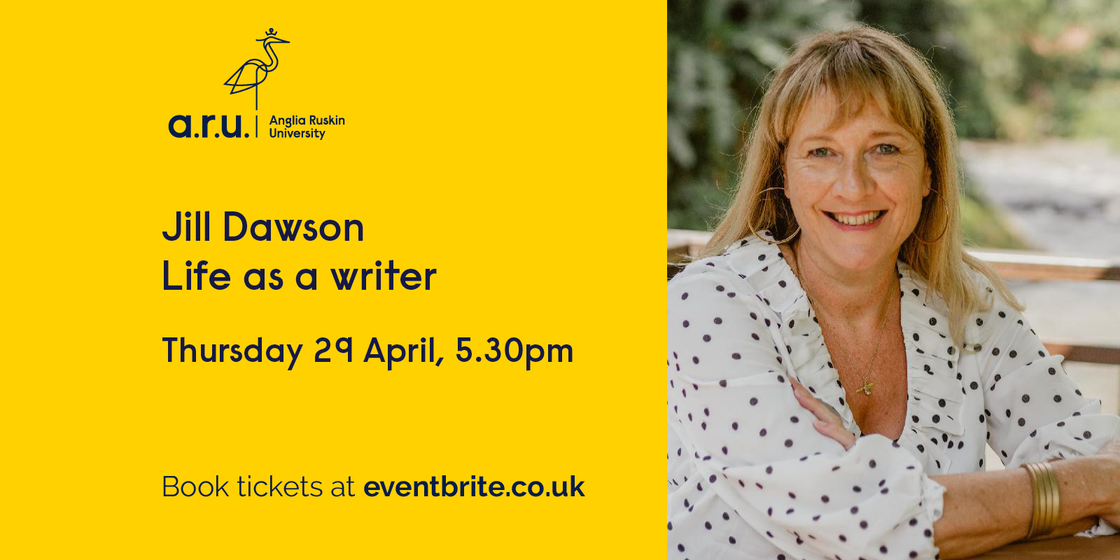 A headshot of Jill Dawson.