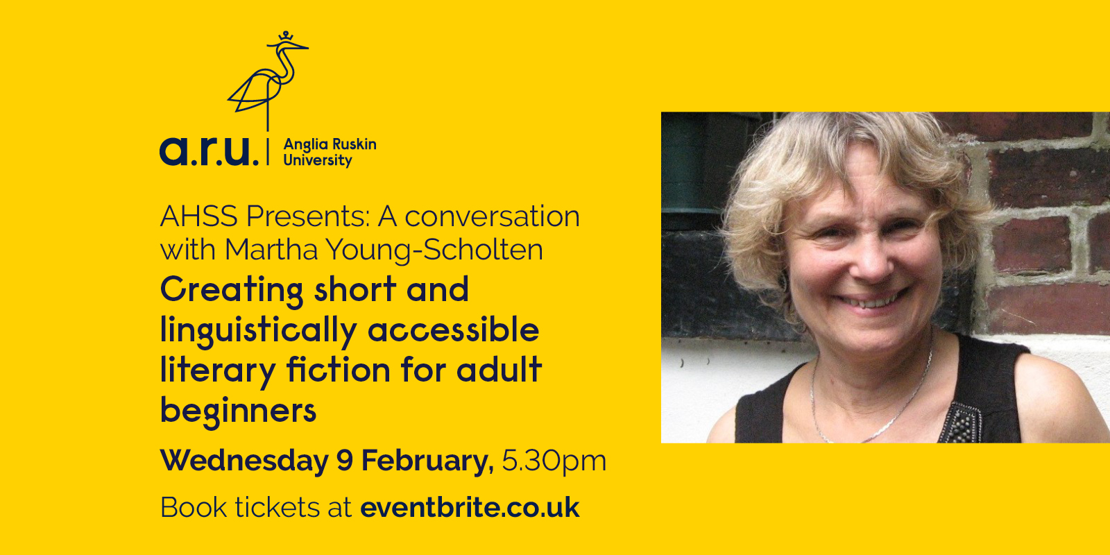 A head shot of Martha Young Scholten.