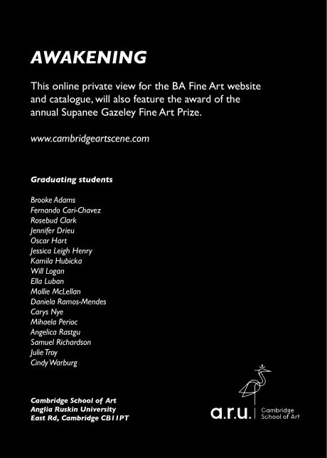 CLARITY exhibition poster.