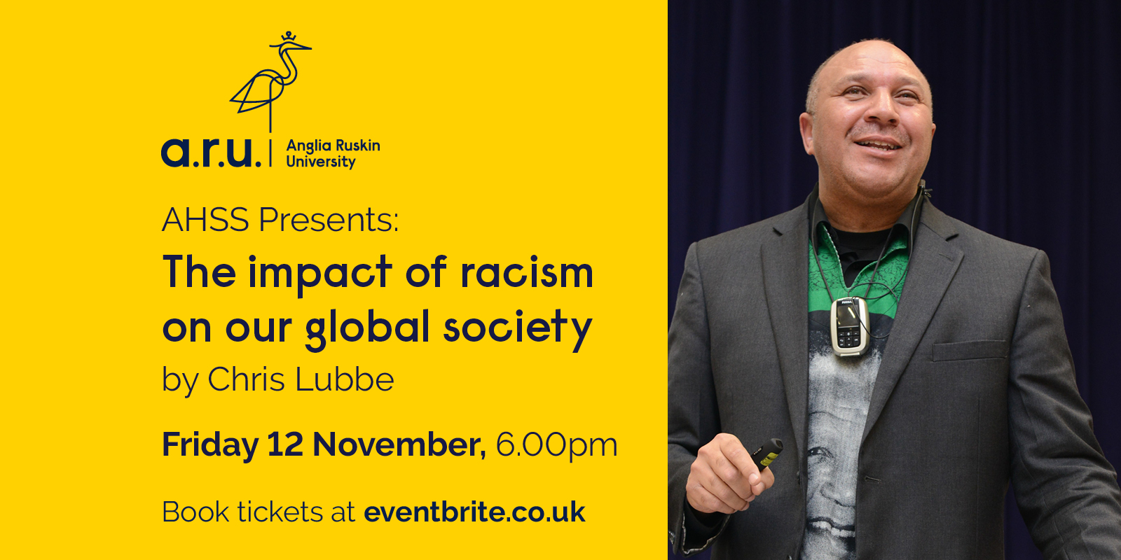 A headshot photo of Chris Lubbe.