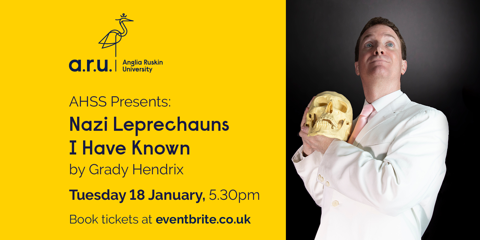 A headshot photo of Grady Hendrix.