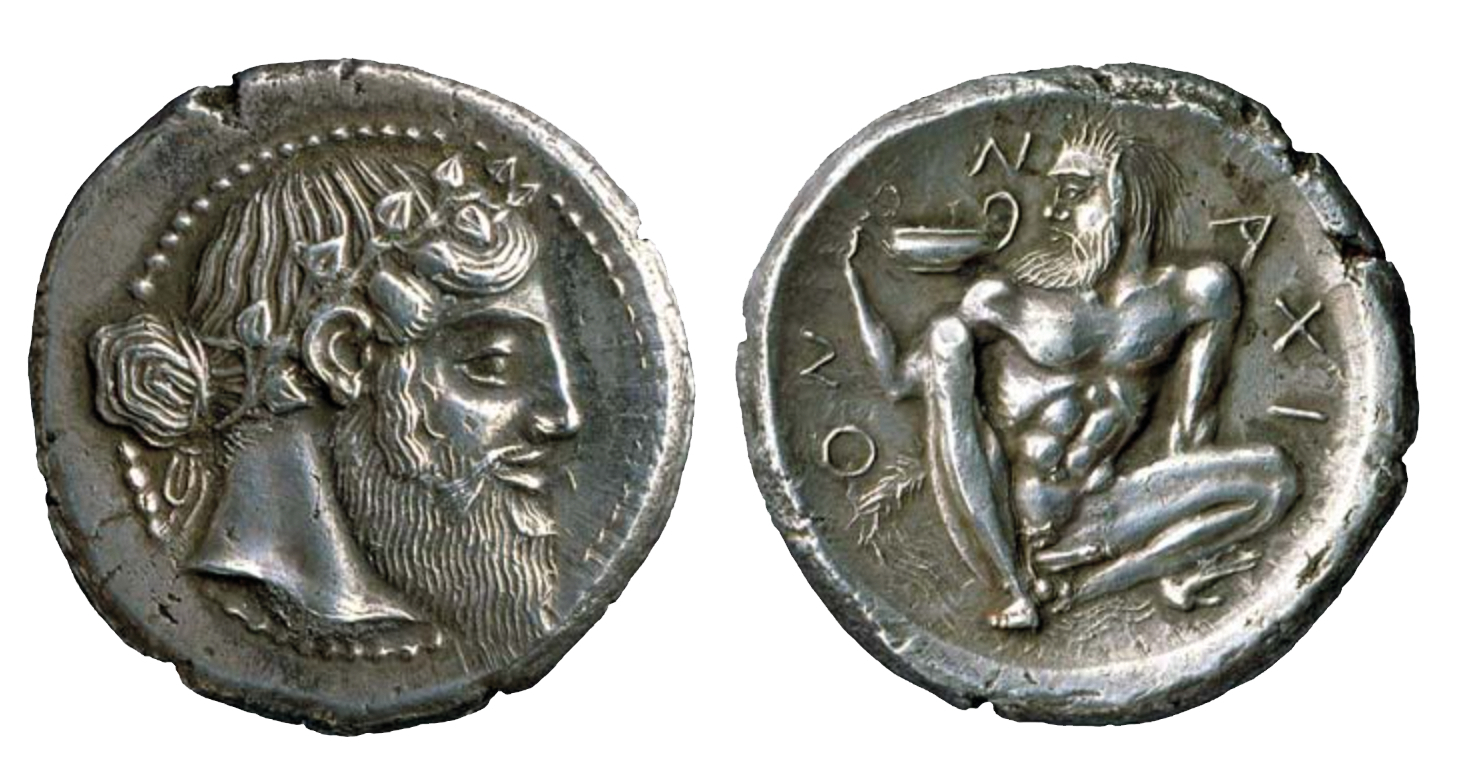 Head and tail side of coin