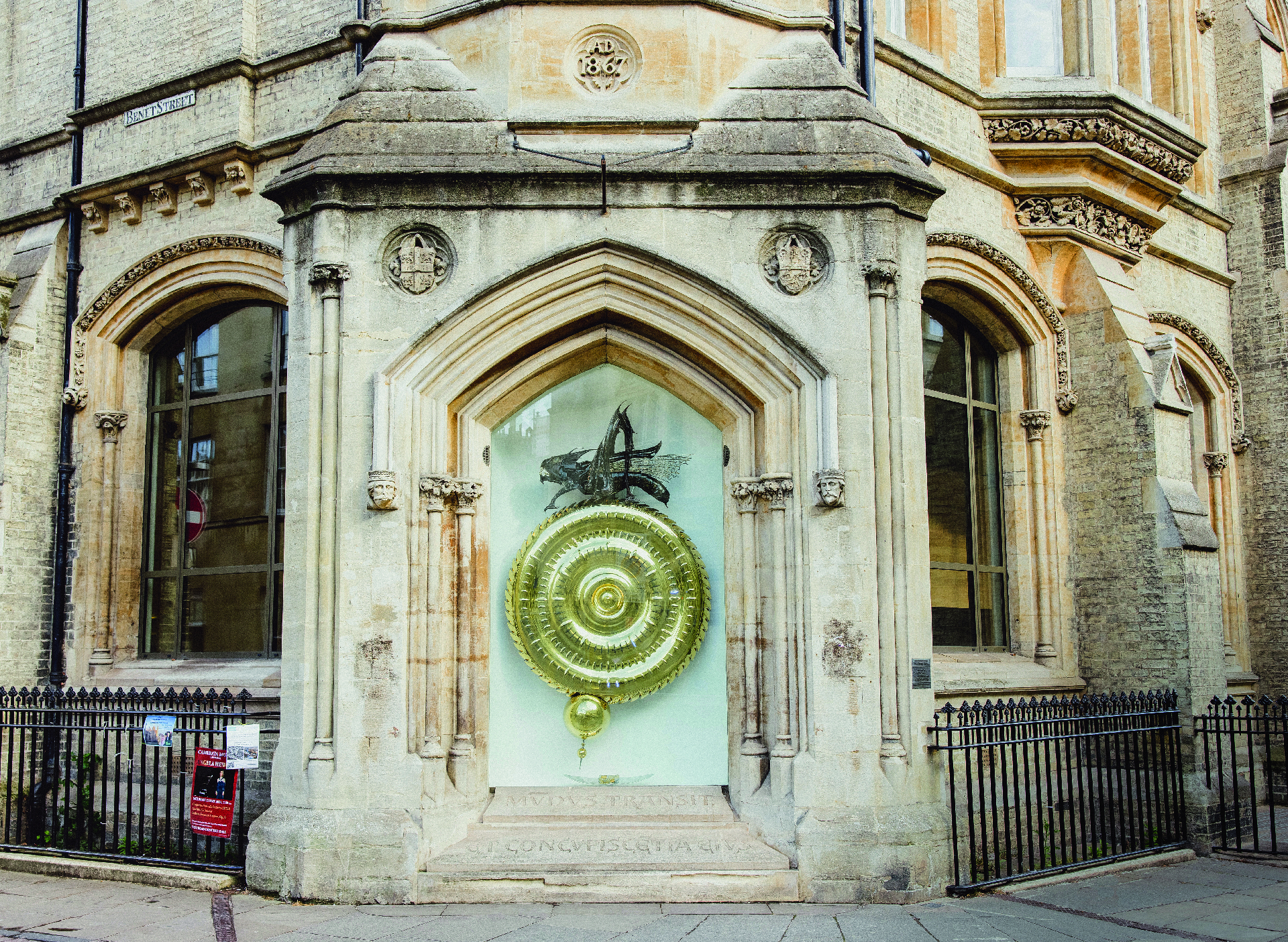 Photo of the Corpus Clock and Chronophage