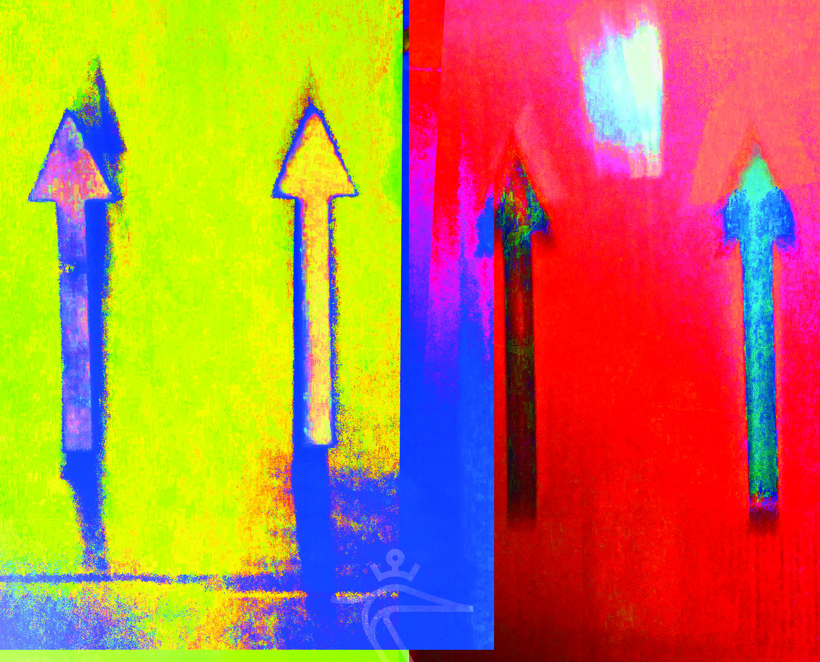 Work in Progress -exhibition poster.