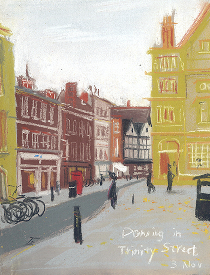 Illustration of buildings in Trinity Street