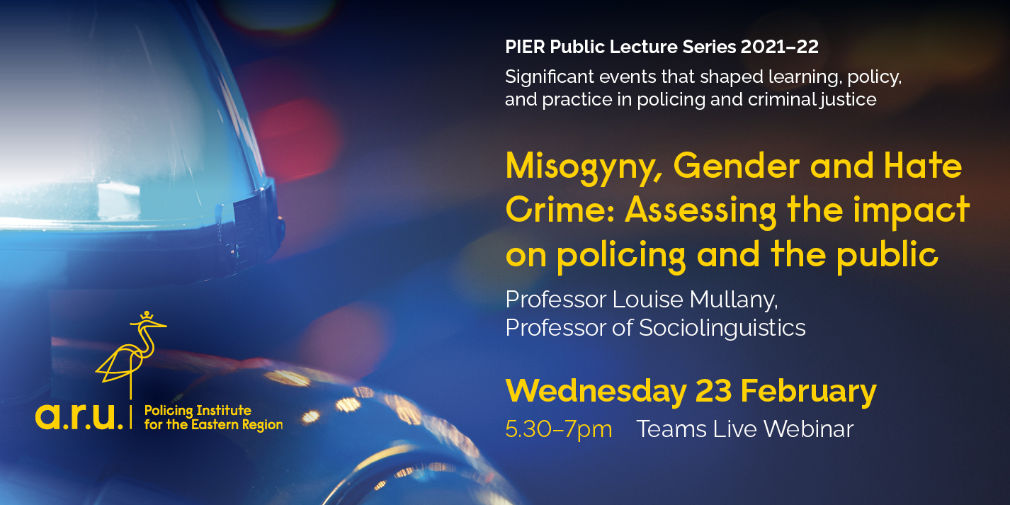 Misogyny, Gender and Hate Crime: Assessing the impact