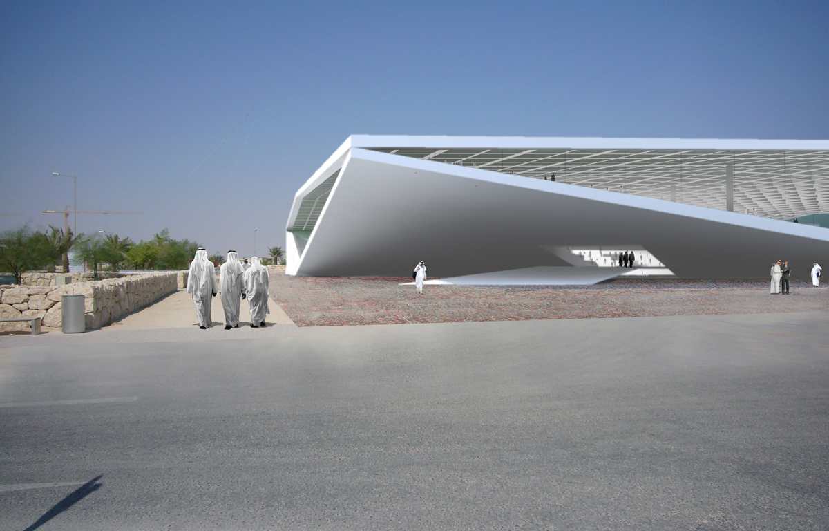 Building design photo mock-up