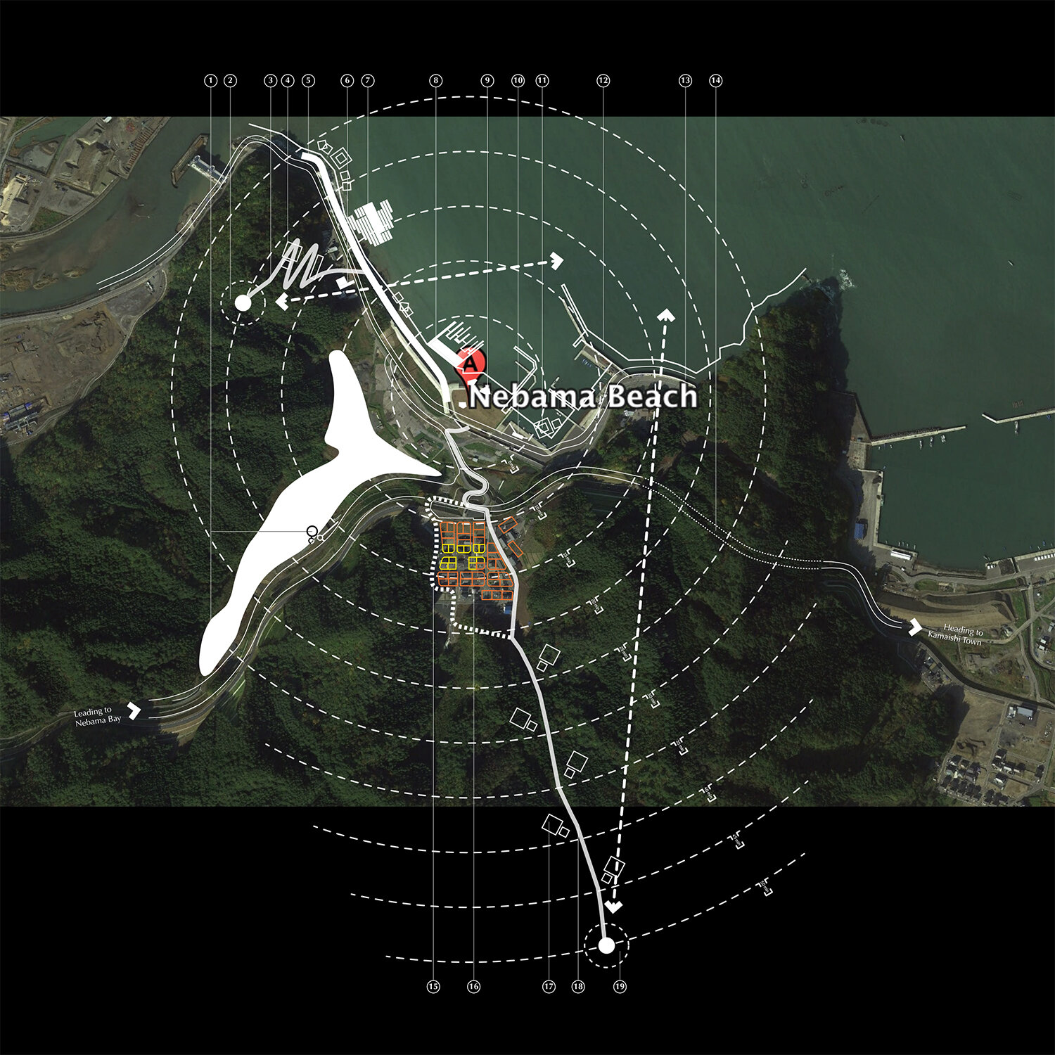 Design plans for Nebama Bay waterfront