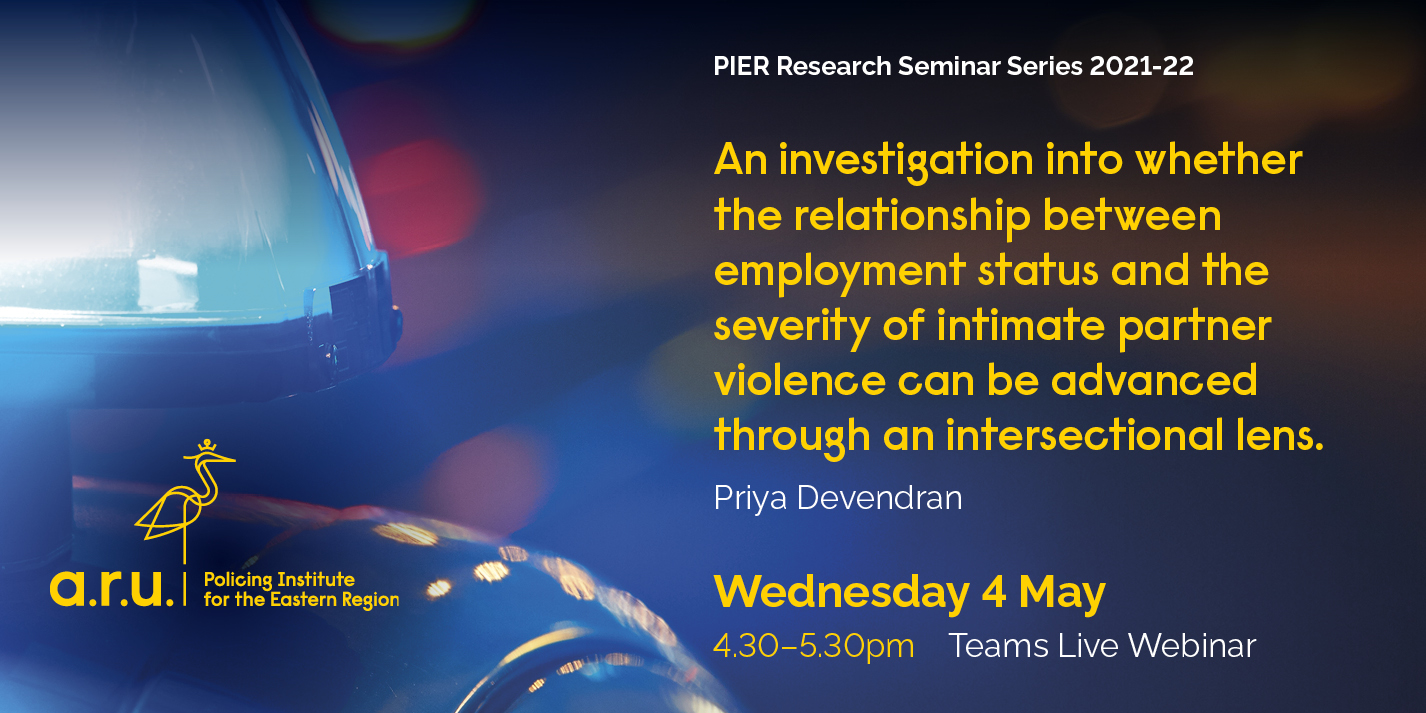 An investigation into whether the relationship between employment status and the severity of intimate partner violence can be advanced through an intersectional lens
